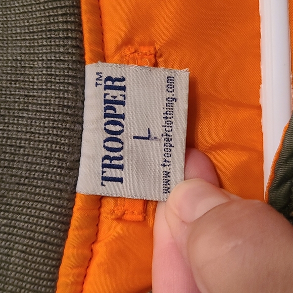 Green Naval jacket with patches - Picture 4 of 6